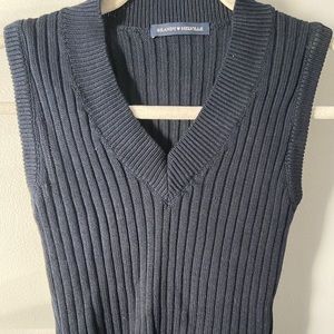 Brandy Melville Blue Sweater Vest